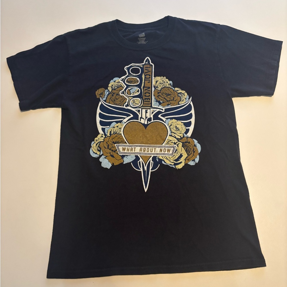 Bon Jovi 2013 band tour shirt